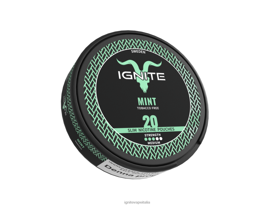 IGNITE buste di nicotina 668PR167 menta IGNITE vape shop