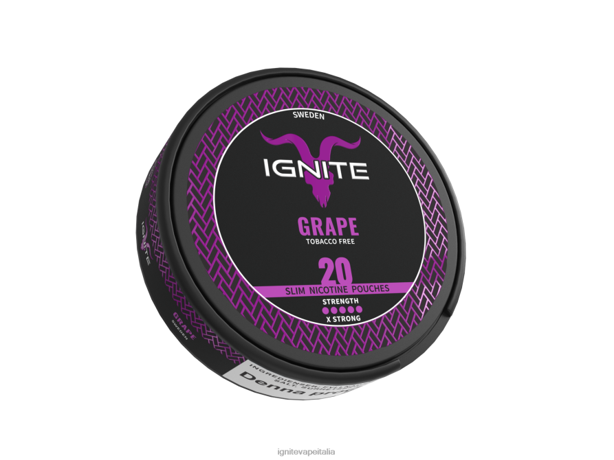 IGNITE buste di nicotina 668PR174 uva IGNITE vape roma