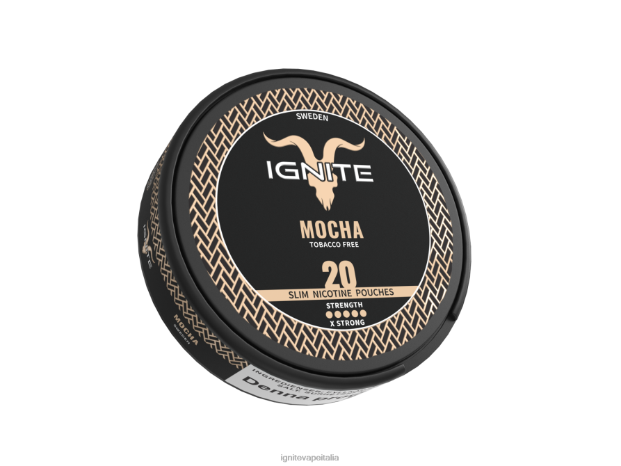 IGNITE buste di nicotina 668PR175 moka IGNITE vape milano