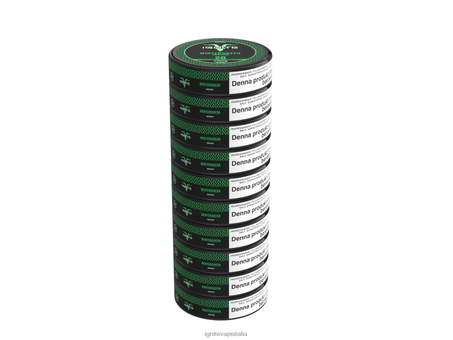 IGNITE buste di nicotina confezione da 10 668PR186 moka IGNITE vape reviews