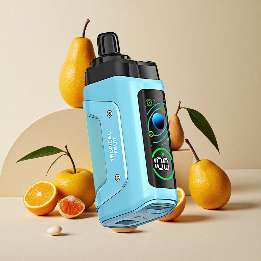 Razz Bar 45000 Puffs Sigaretta Elettronica Monouso Frutti Tropicali con Bobina Mesh 1.0 Ohm e Batteria Ricaricabile 650 Mah