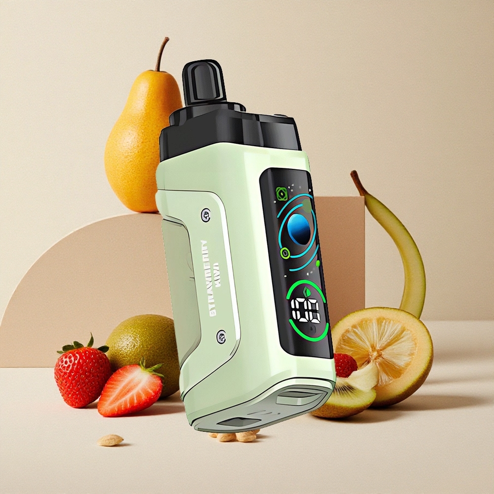 Razz Bar 45000 Puffs Sigaretta elettronica usa e getta Fragola Kiwi con Bobina Mesh 1.0 Ohm e Batteria Ricaricabile 650 Mah