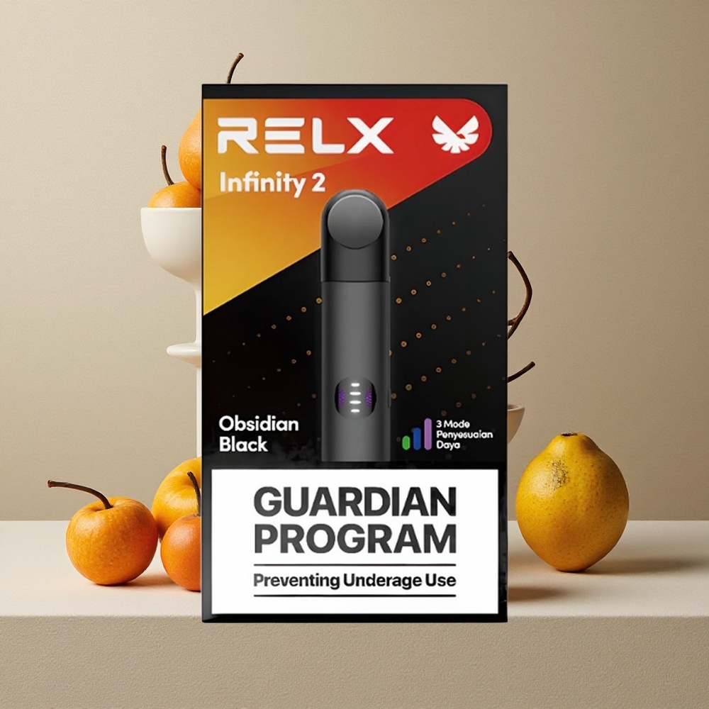 RELX Infinity 2 Dispositivo di Vapo Capacità Pod 1.9ml Astro Oscuro