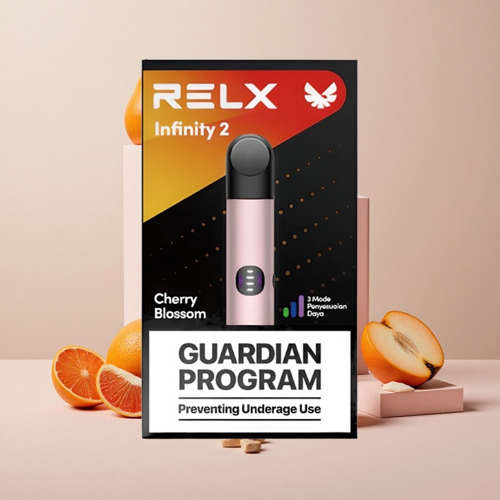 RELX Infinity 2 Rosa Capacità Pod 1,9 ml Design metallizzato