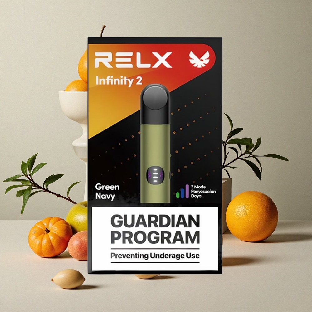 RELX Infinity 2 Verdeblu Capacità Pod 1,9 ml Modalità 3 Regolabili