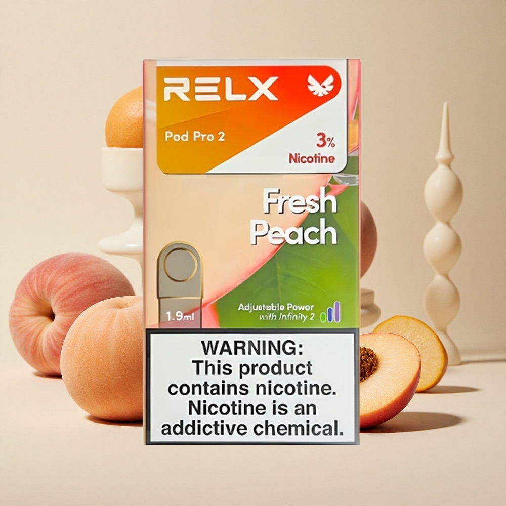 RELX Pod Pro 2 Pesca Fresca con 3% Nicotina e 1.9ml Capacità