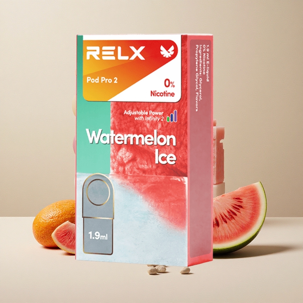 Relx Pod Pro 2 Anguria Ghiacciata con 0% Nicotina e 600 Boccate