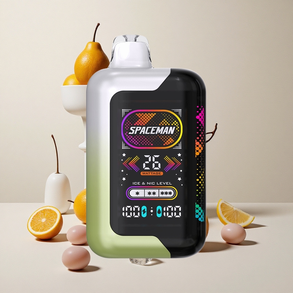 SMOK SPACEMAN SP40000 Sigaretta elettronica usa e getta Uva Bianca Ghiaccio con 20ml eLiquido