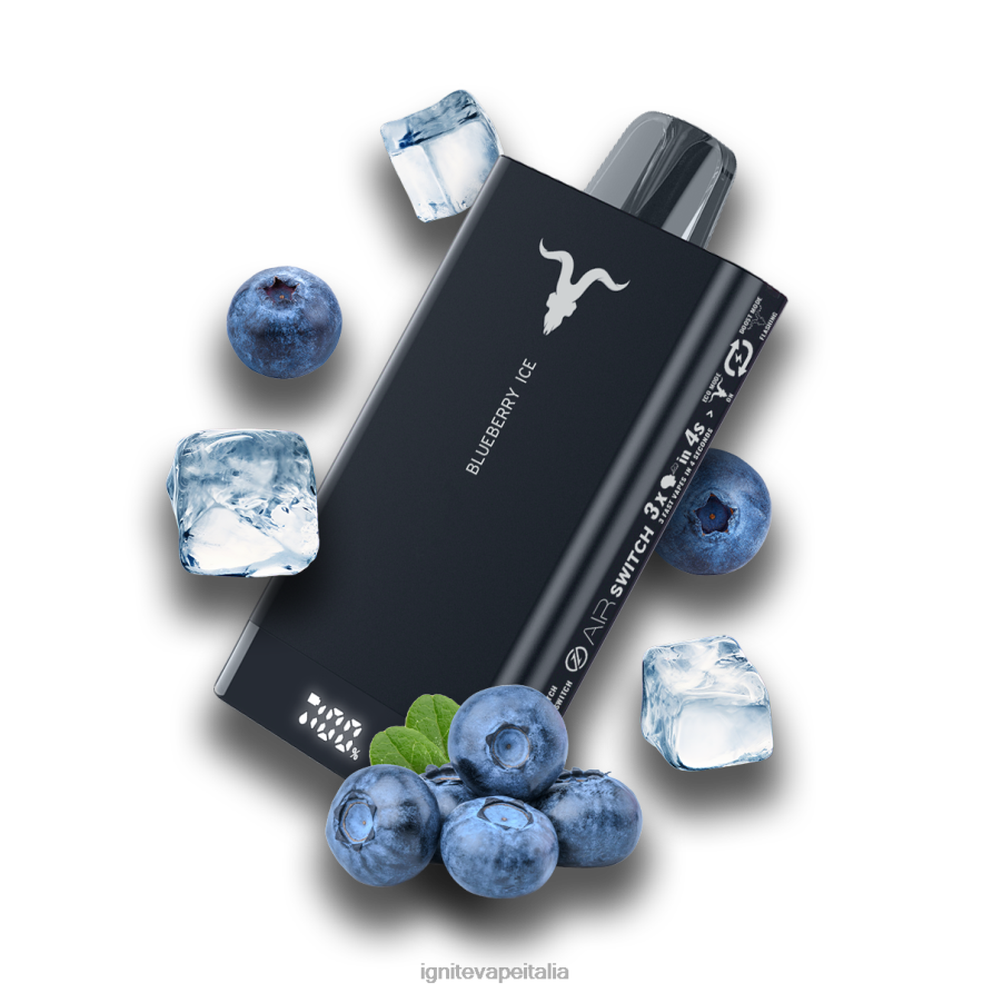 IGNITE V150 penna vaporizzata 668PR67 ghiaccio al mirtillo IGNITE vape shop