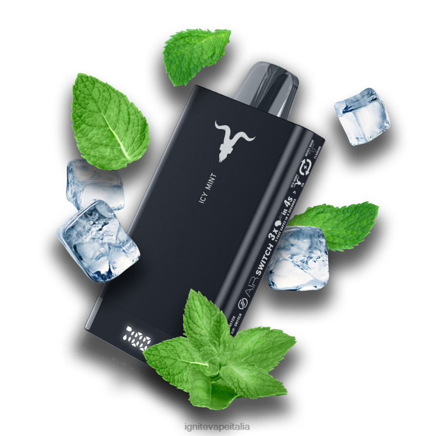 IGNITE V150 penna vaporizzata 668PR71 menta ghiacciata IGNITE vape italia