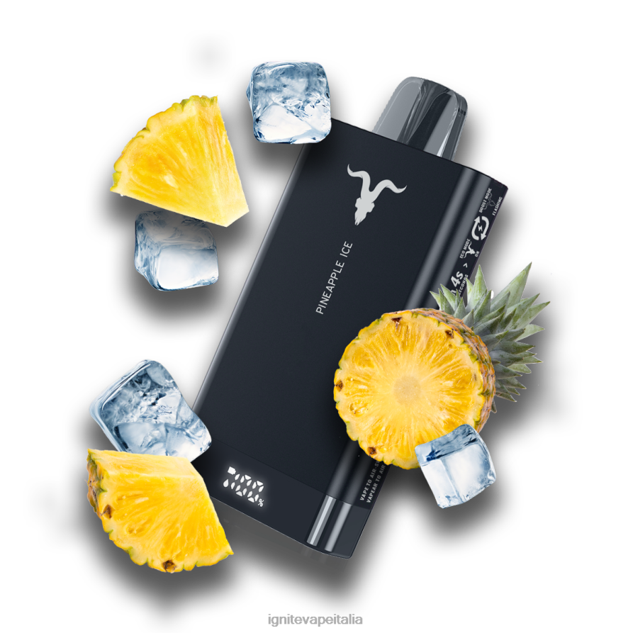 IGNITE V150 penna vaporizzata 668PR74 ghiaccio all'ananas IGNITE vape roma
