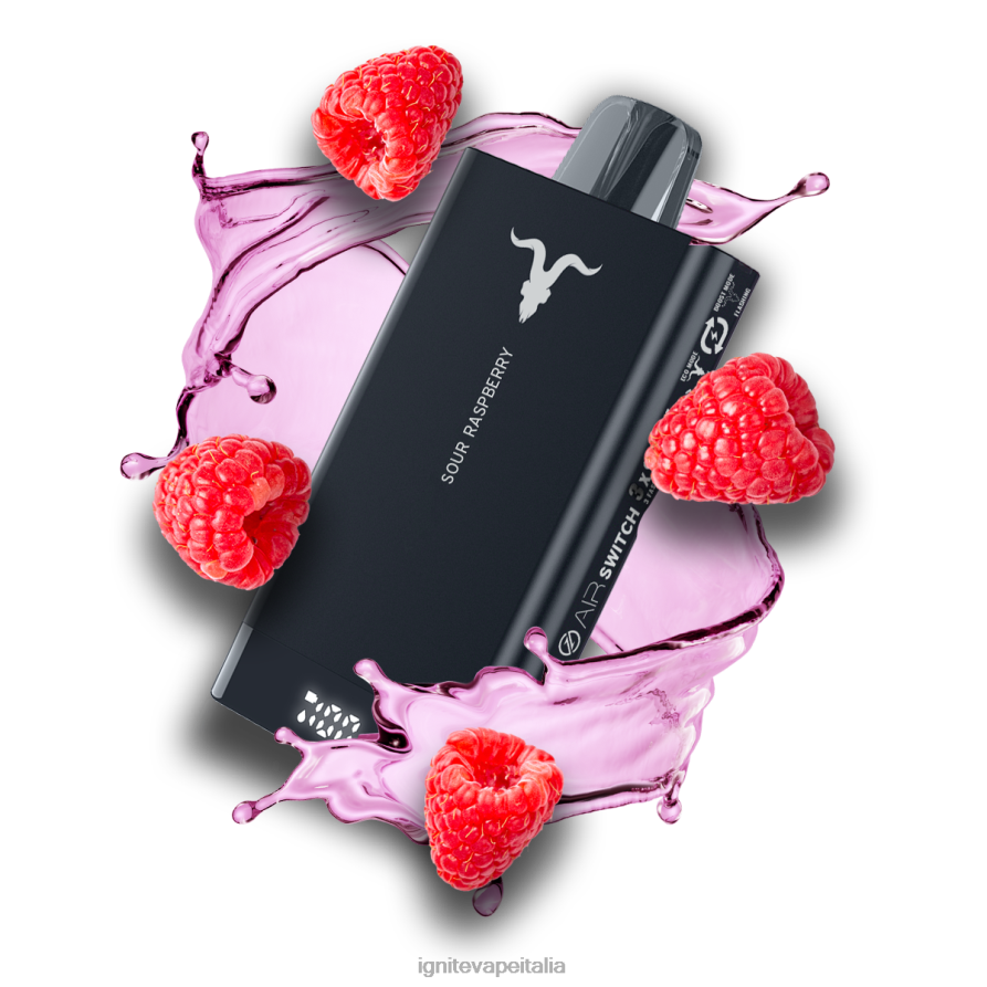 IGNITE V150 penna vaporizzata 668PR75 lampone acido IGNITE vape milano