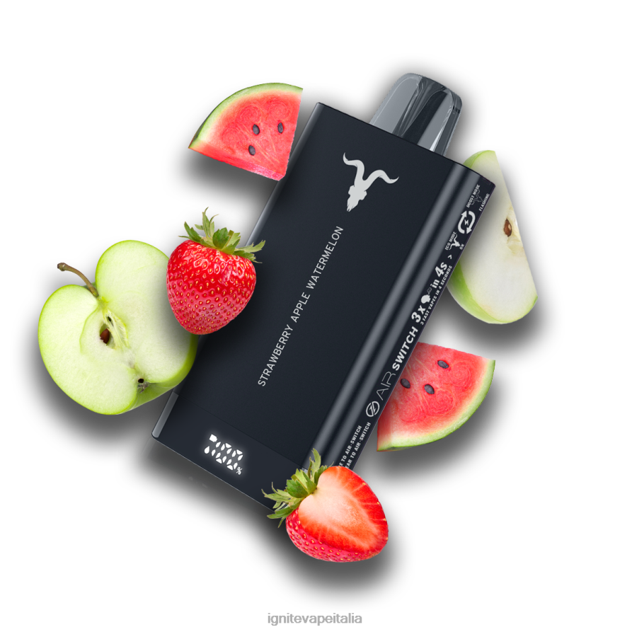 IGNITE V150 penna vaporizzata 668PR76 anguria mela fragola IGNITE vape reviews