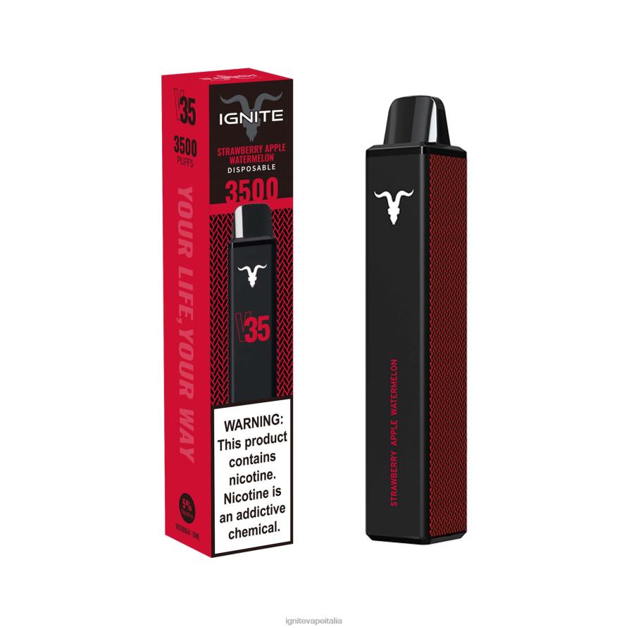 IGNITE V35 penna vaporizzata 668PR136 limonata al lampone IGNITE vape reviews