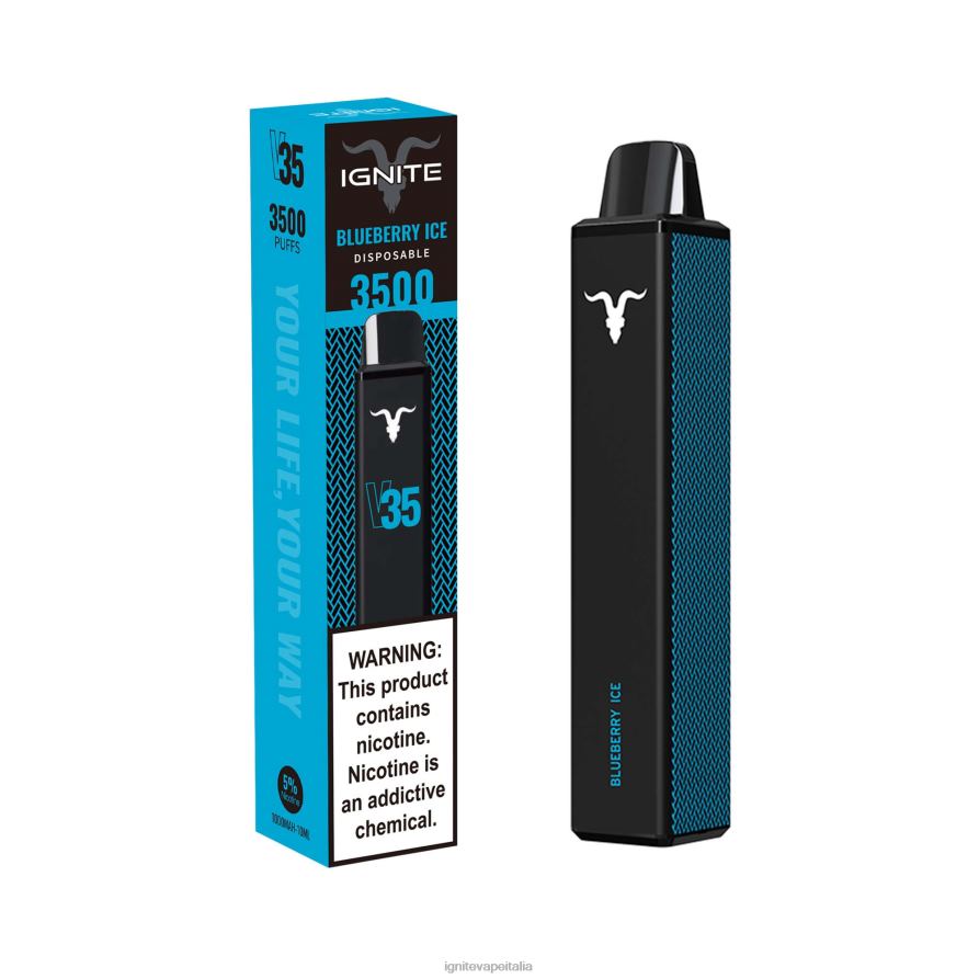 IGNITE V35 penna vaporizzata 668PR19 ghiaccio alla banana IGNITE pods review