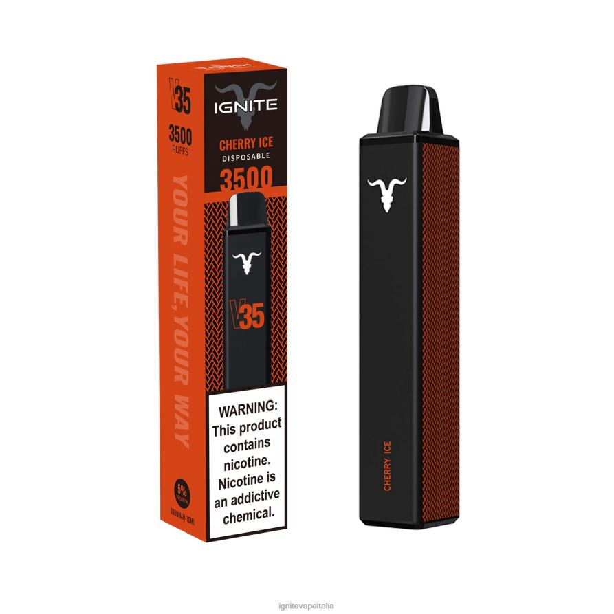 IGNITE V35 penna vaporizzata 668PR19 ghiaccio alla banana IGNITE pods review