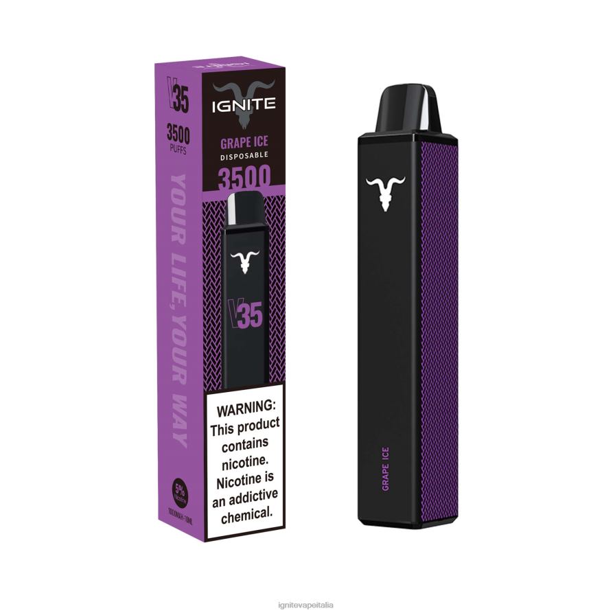 IGNITE V35 penna vaporizzata 668PR19 ghiaccio alla banana IGNITE pods review
