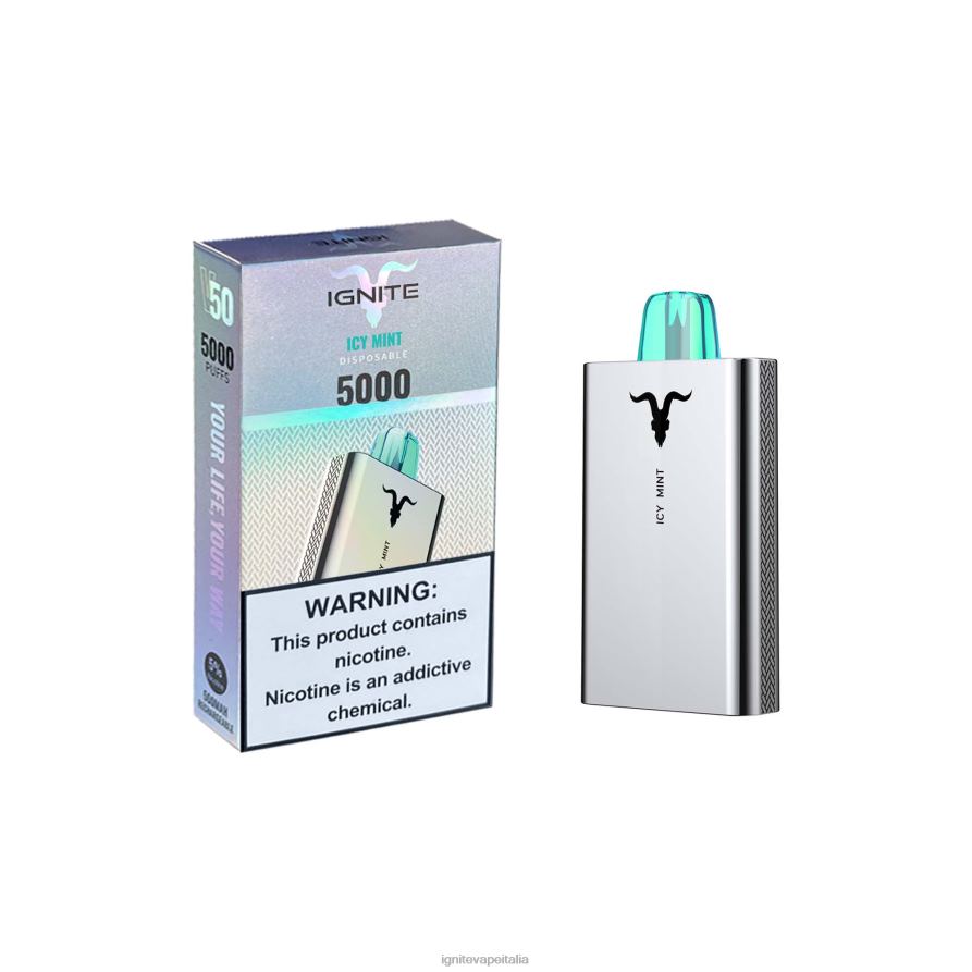 IGNITE V50 penna vaporizzata 668PR158 menta ghiacciata IGNITE prezzo italia