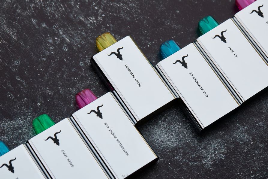 IGNITE V50 penna vaporizzata 668PR159 lampone pesca IGNITE pods review