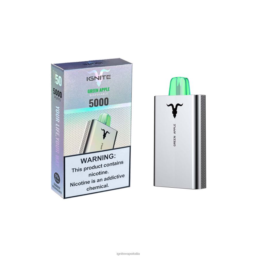 IGNITE V50 penna vaporizzata 668PR162 Gomma da masticare all\'anguria IGNITE in italian