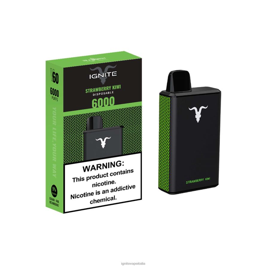 IGNITE V60 penna vaporizzata 668PR37 kiwi fragola IGNITE vape shop